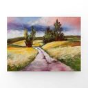 PEJZAŻ - praca formatu 18/24 cm
