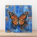 Motyl - obraz akrylowy 20x20 cm ręcznie malowany