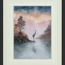 W porannej mgiełce, Akwarela A4