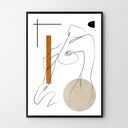 Plakat obraz body/ciało 50x70 cm B2