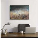 Struktury - Koniec (Structures - The End) -obraz strukturalny, abstrakcja, textured painting wall art