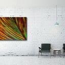 Obraz na płótnie z liściem palmy 120x80 cm
