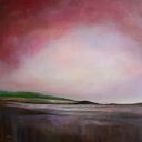 Początek wiosny - obraz akrylowy 60x60 cm pejzaż