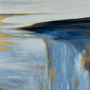 Tajemnica Oceanu - nowoczesny obraz akrylowy na płótnie 70x100 cm