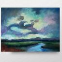 PEJZAŻ - praca formatu 18/24 cm