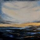 Głębia Oceanu - obraz akrylowy 60x60 cm kwadrat na płótnie