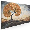 Obraz do salonu - DRZEWO ŻYCIA MOZAIKA ARTYSTYCZNA - 70x50 cm (105001)