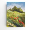 ŁĄKA - praca formatu 24/18 cm