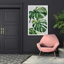 Obraz drukowany na płótnie KWIAT MONSTERA 80x120cm 03142