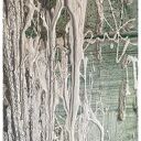 Lód III - Odwilż - obraz strukturalny textured painting 50x70