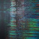 Wspominając Gerharda 19 - obraz abstrakcyjny akryl na płótnie 100x80 cm