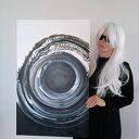 THE LOOP 50x80 abstrakcja obraz