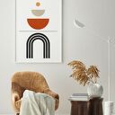 Plakat-obraz Boho Geometria #2 50x70 cm (B2)