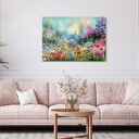 Obraz na płótnie - 100x70 cm Letnia łąka (1 -0669)