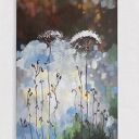 TRAWKI Z PAJĘCZYNĄ - obraz akrylowy formatu 30/60 cm