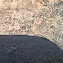 MANCHAS DE MAR - wielkoformatowy obraz abstrakcyjny art&texture 80x170 cm