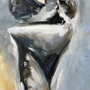 Lovers - obraz akrylowy na płótnie 120x80 (The Lovers) - Louka