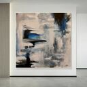 Abstrakcja - obraz akrylowy 100x100 cm w stylu nowoczesnym