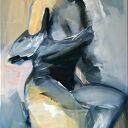Komplet inkografii 120x50 - 2 plakaty fine art do salonu i sypialni