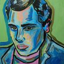 Obraz Marlon Brando - Old Cinema Star - do salonu