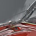 Obraz na płótnie Ferrari 250 GTO - retro szkic auta 120x80 cm
