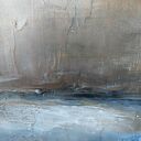 Nad Ziemią - ręcznie malowany obraz akrylowy 60x50 cm (gotowy do zawieszenia bez ramy)