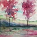 PEJZAŻ-praca formatu A5