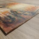 WYPRZEDAŻ ZESTAWU OBRAZÓW - DYPTYK "JESIENNE CIEPŁO I NOSTALGIA" - 2x 24x30cm