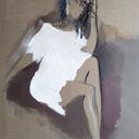 Kobieta w bieli 120x90