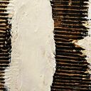NOSTALGY - współczesny obraz malowany szpachelką z metaliczną strukturą 100x150 cm