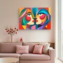 Na granicy ciszy obraz akrylowy 100x150