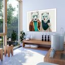 Obraz na płótnie 120x80 cm Rodzina Misiów - wysyłka w 24h