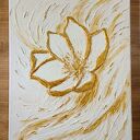 WYJĄTKOWY OBRAZ STRUKTURALNY Z TEKSTURĄ 3D "BIAŁY BLASK" (darmowa dostawa)