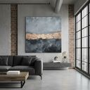 Abstrakcja Loft. 4 kolekcja Ręcznie malowany obraz Duży format 120x120