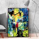 Kolorowy plakat obraz Abstrakcja #32 50x70 cm B2 od Hogstudio