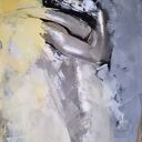 Lovers Embrace - zmysłowy obraz do salonu i sypialni 87x60 cm
