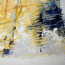 Grot /r710/ - abstrakcyjny, nowoczesny obraz malowany ręcznie (70x100 cm)