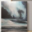 Morze - obraz akrylowy 60x50 cm na płótnie, gotowy do zawieszenia