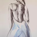 Komplet szkiców kobiecych 100x70cm - zmysłowa grafika dla kobiecego wnętrza