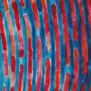 Duży obraz na płótnie - Pulsująca kula (olej, 100x70 cm)