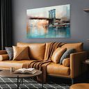 Obraz na płótnie - MOST NOWY JORK BROOKLYN - 120x80 cm (102901)