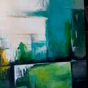 Abstrakcja - obraz akrylowy 100 x 70 cm