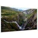Obraz korytarz pokój ozdoba WODOSPAD 3 Voringsfossen Skandynawia 120x80