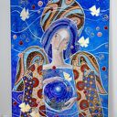 Bajka na dobranoc o złotych motylach - Giclee