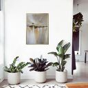 Żurawie abstrakcyjny pejzaż obraz ręcznie malowany /3/