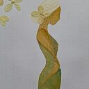 W odcieniach natury - obraz botaniczny z suszonych kwiatów 21x30 cm