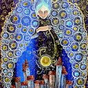 Sen nad miastem - obraz Giclee na płótnie Canvas