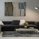 Obraz na płótnie - ABSTRAKCJA KSZTAŁTY - 120x80 cm (12801)