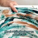 DREAM 60x60 3D ręcznie malowana abstrakcja