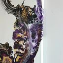 NEWBORN 50x80 abstrakcja obraz